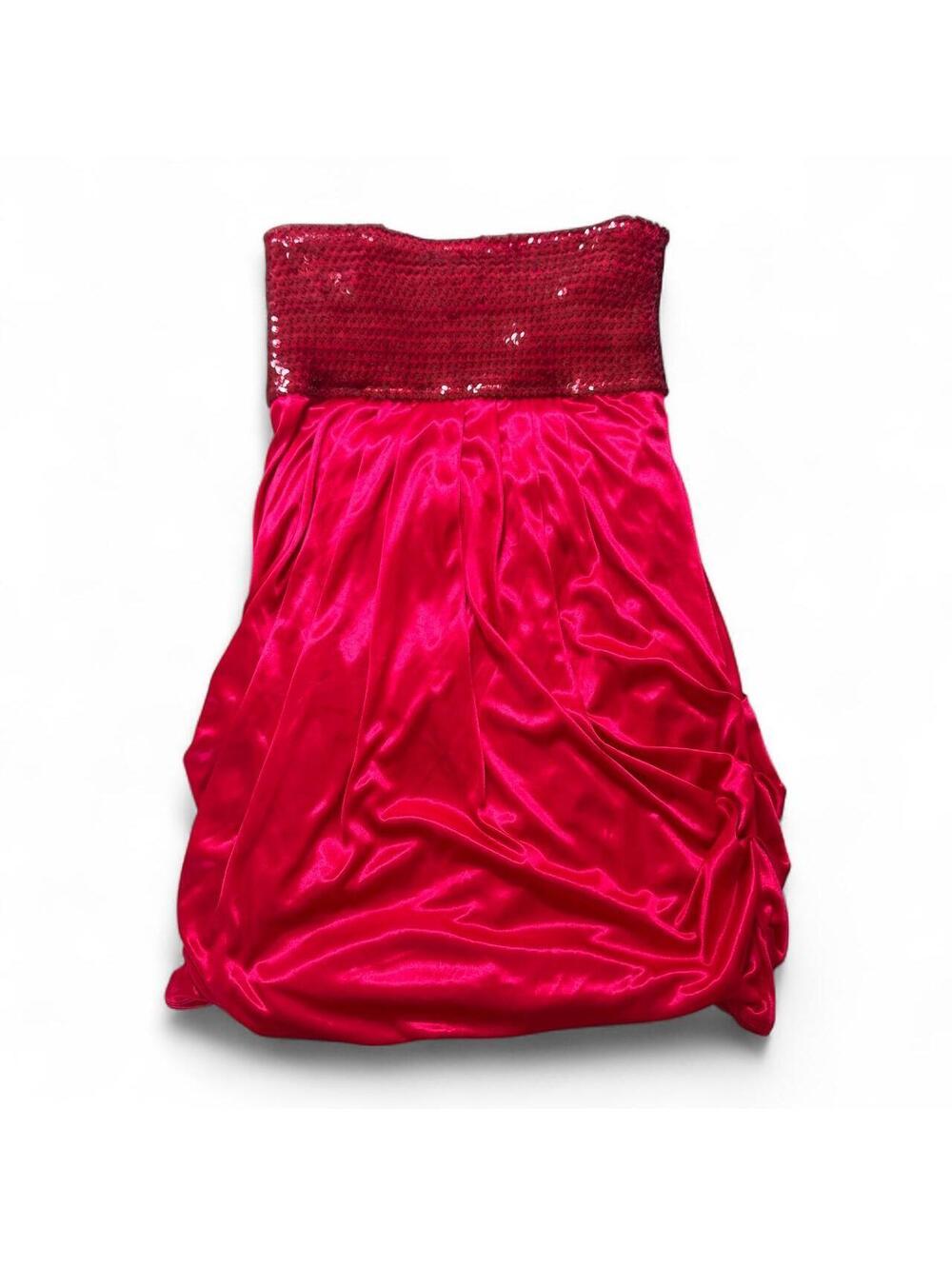 Vintage Charlotte Russe Y2K sequin bubble dress